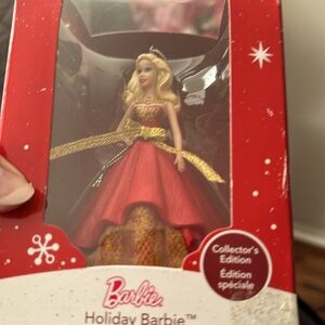 Holiday Barbie second series ornament 2014